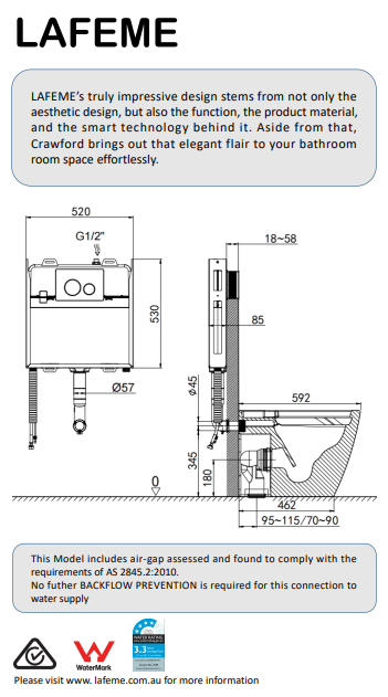 Lafeme Crawford Smart Toilet