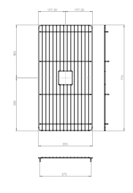 Abey Drainer Grid for LEGRANDE-3W