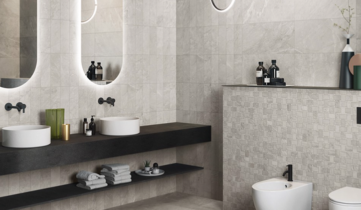 Italian 3D Crafted Porcelain Tiles