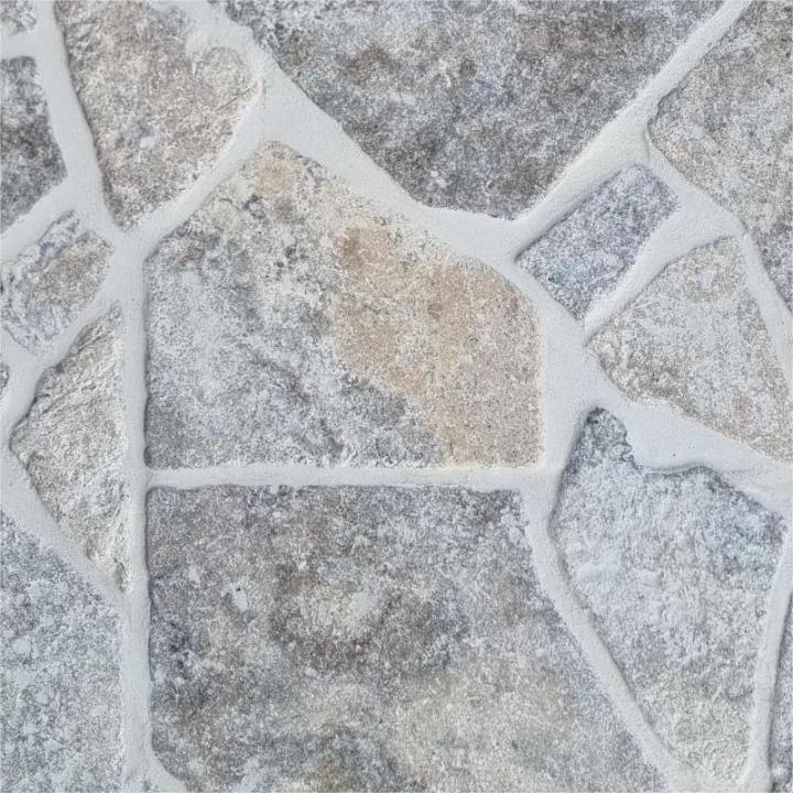 The Sardinian Silver Travertine Cravy Pave Tile