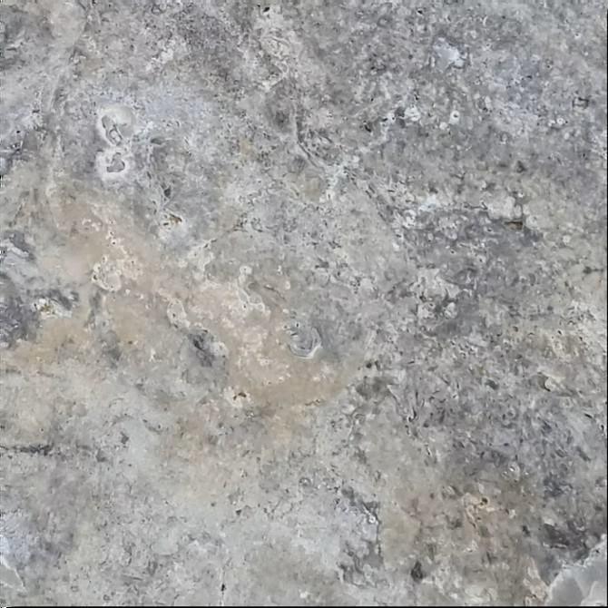The Guidonia Silver Travertine Collection