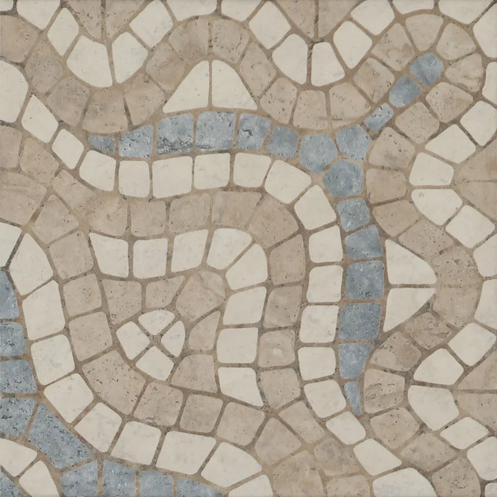 Mikron Sirakusa Multicolour Textured Tile 200x200mm