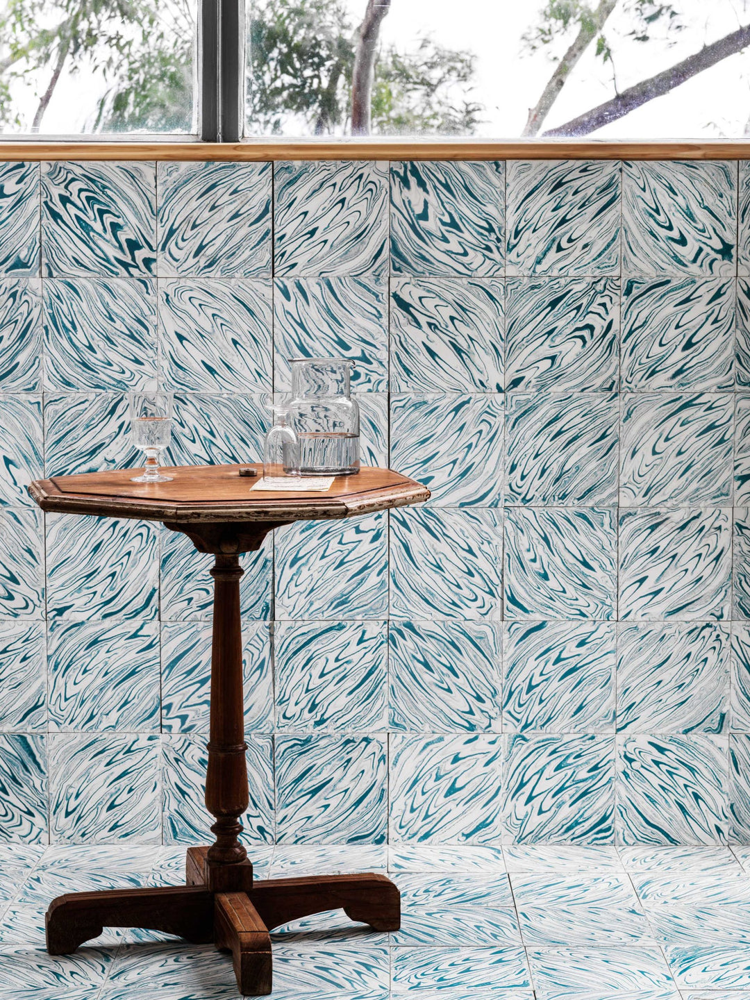The Sibella Court Tradewinds Sirocco Encaustic Tile Collection