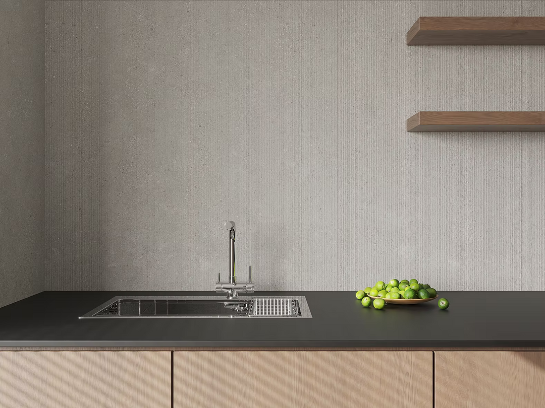 Space Collection Silver Porcelain Matt Tiles