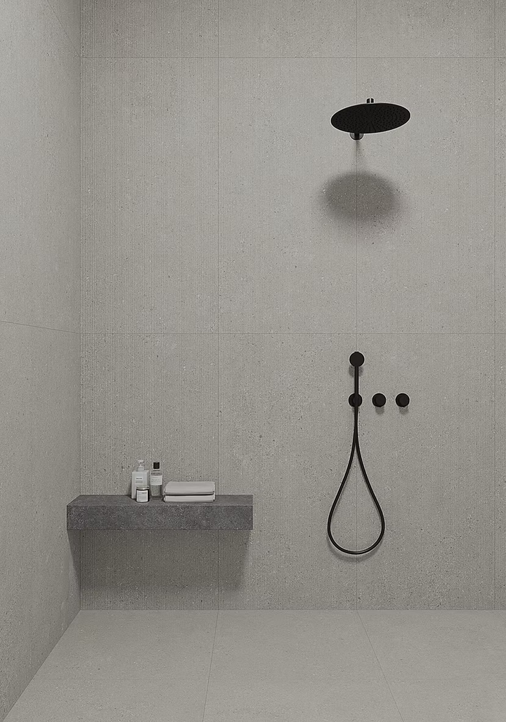 Space Collection Silver Porcelain Matt Tiles