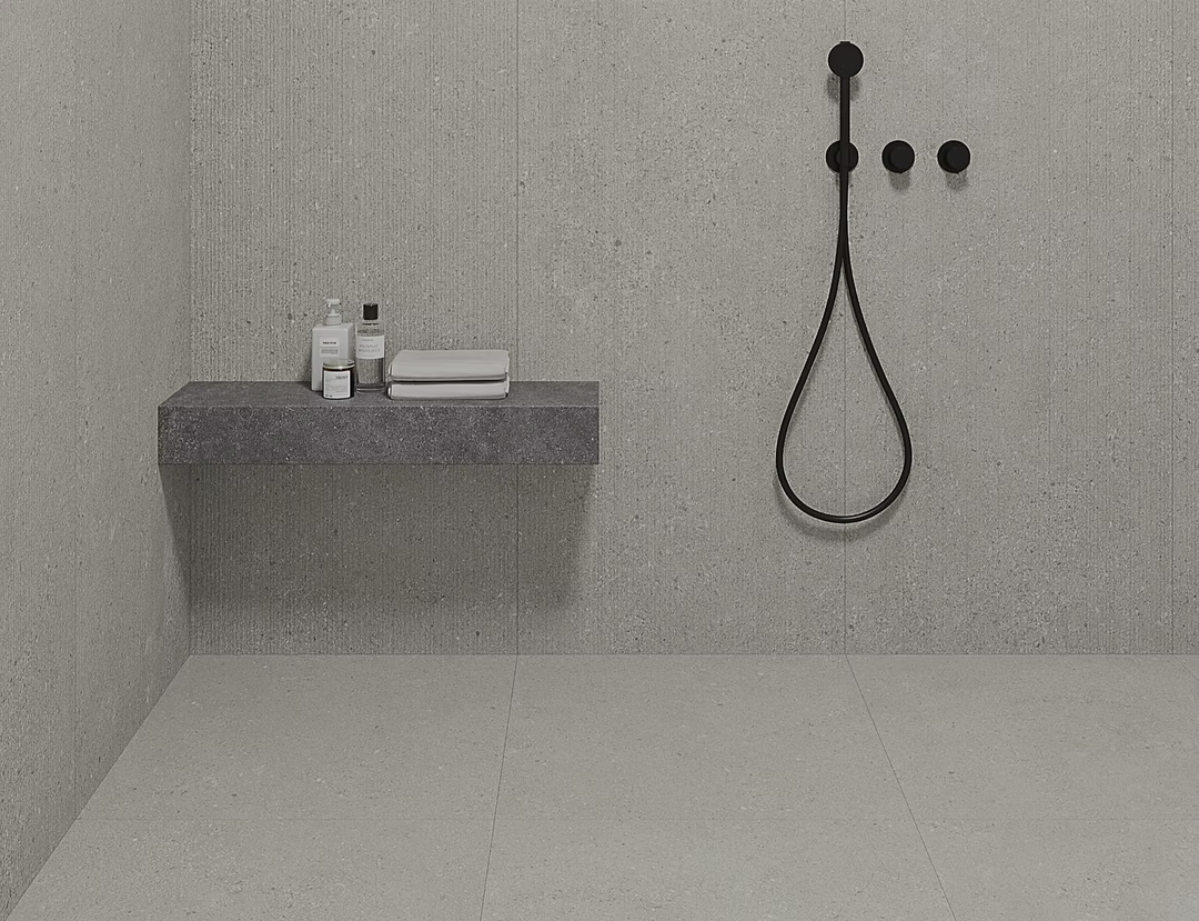 Space Collection Silver Porcelain Matt Tiles