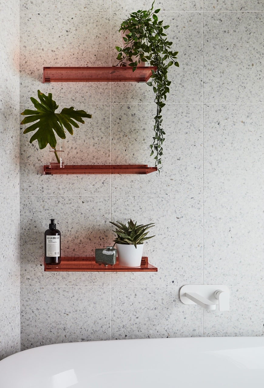 White Italian Terrazzo Tile