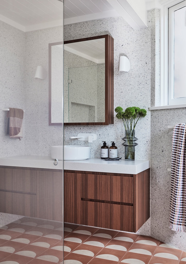 White Italian Terrazzo Tile
