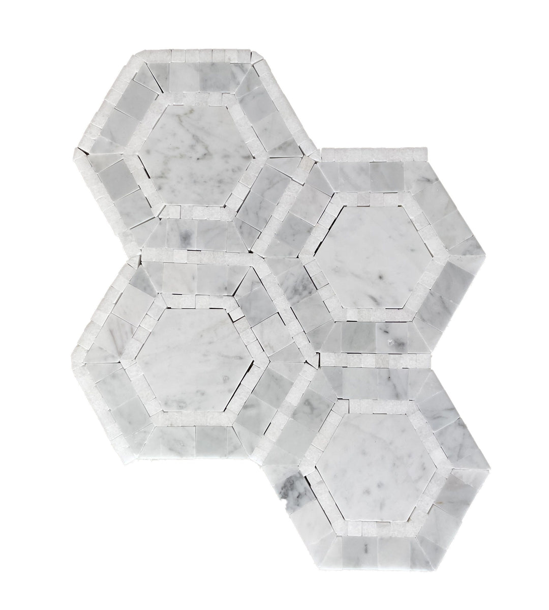 Quebec Honed Natural Marble Mosaic