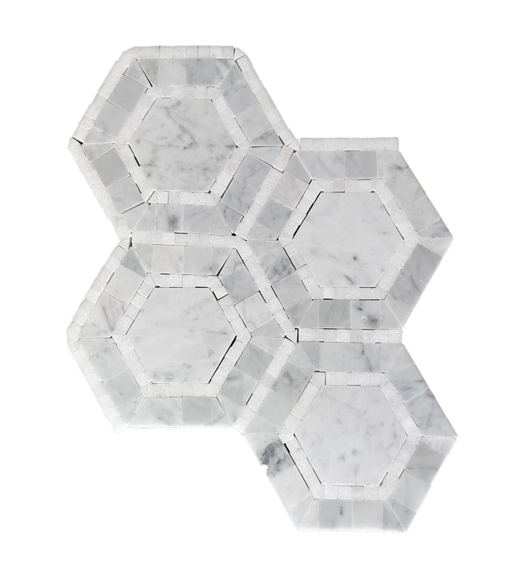 Quebec Honed Natural Marble Mosaic