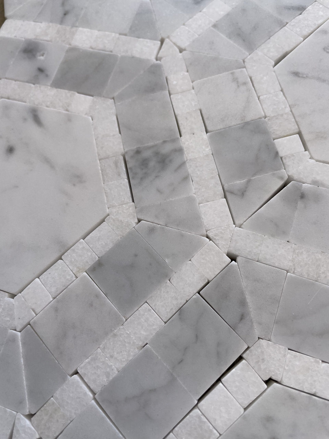 Quebec Honed Natural Marble Mosaic