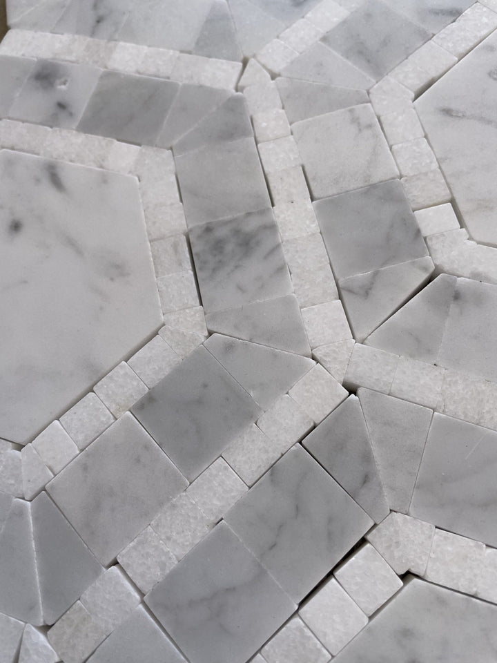 Quebec Honed Natural Marble Mosaic