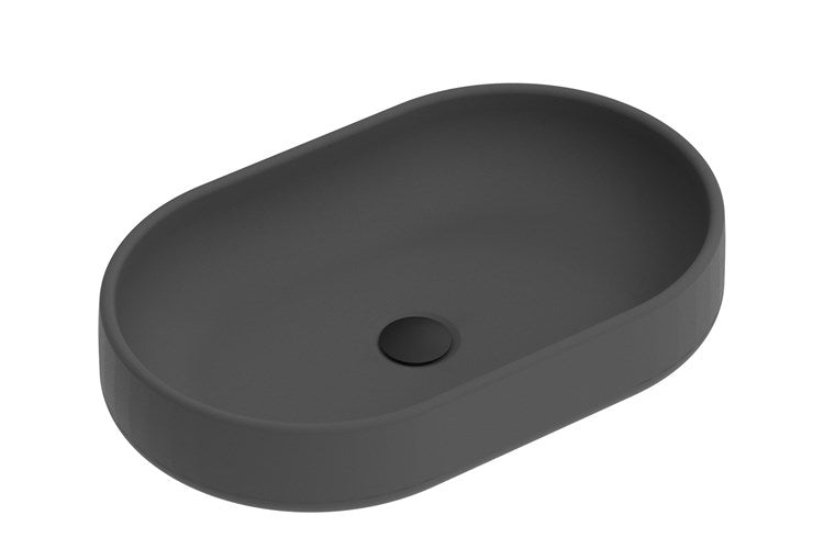 ADP Norma Charcoal Above Counter Concrete Basin