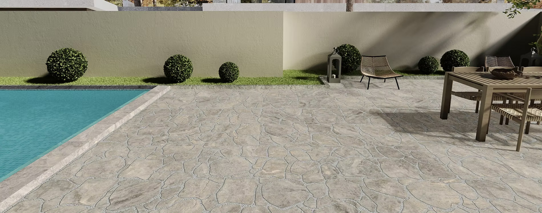 Travertino Pearl Porcelain Tile