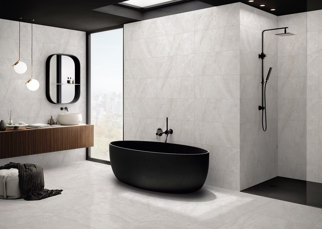 Taj Mahal Ivory 3D Honed Porcelain Tile