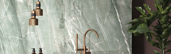 Tiffany Marble Look Italian Porcelain Tile Honed 600x1200mm