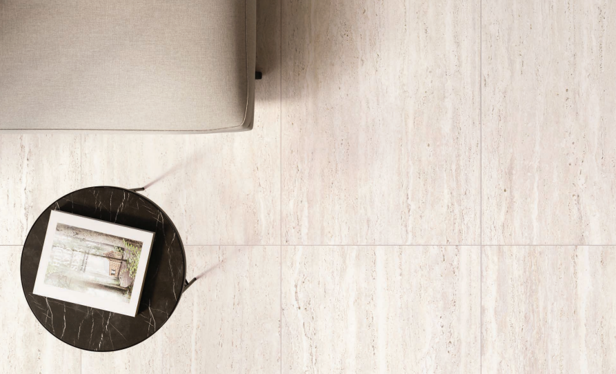 Tivoli White Vein Cut Italian Made Porcelain Travertine Look Tile