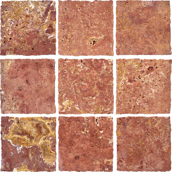 Elementa Travertine Red Series
