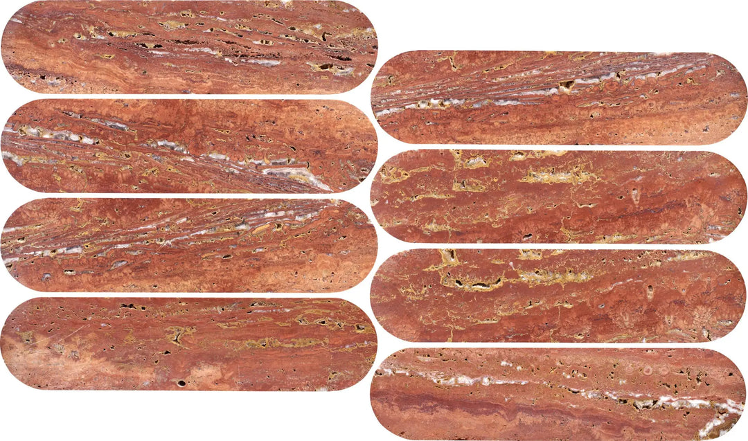 Elementa Travertine Red Series
