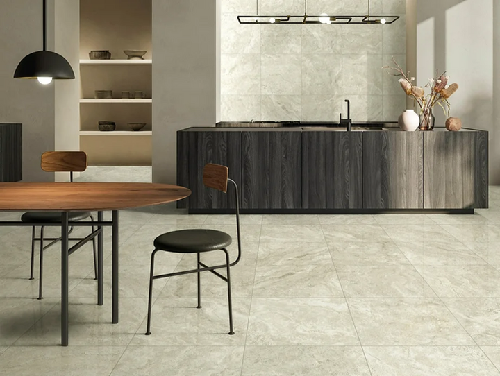 Travertino Beige Porcelain Tile