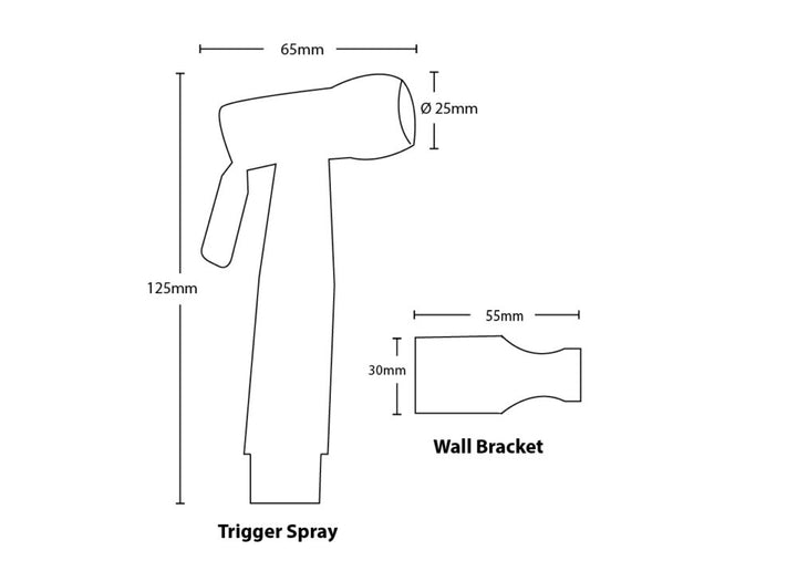 Linkware Trigger Spray with Reinforced Hose/Dual Check Valve
