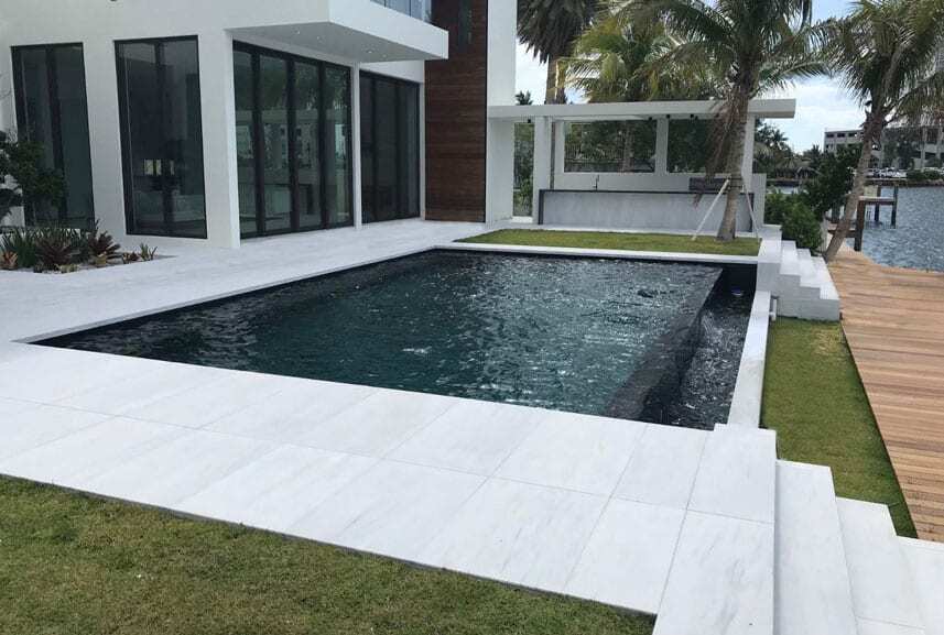 Tuscan Silver Sandblasted/Honed Travertine