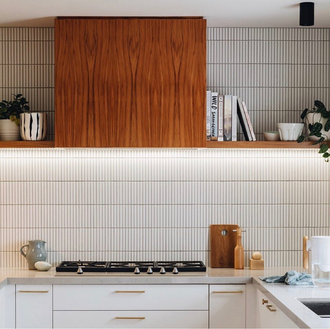 Twix White Matt Finger Mosaic