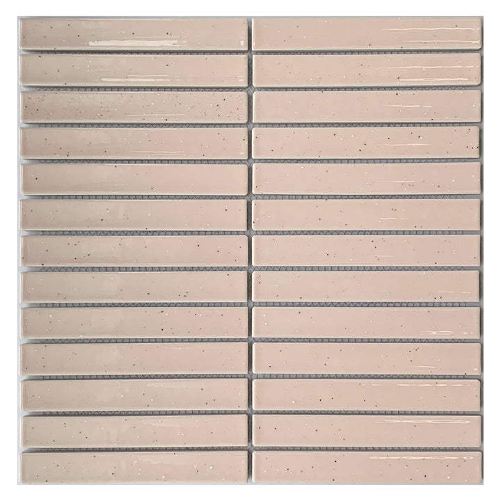 The Ukaru Gloss Finger Tile Mosaic