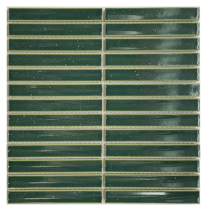 The Ukaru Gloss Finger Tile Mosaic