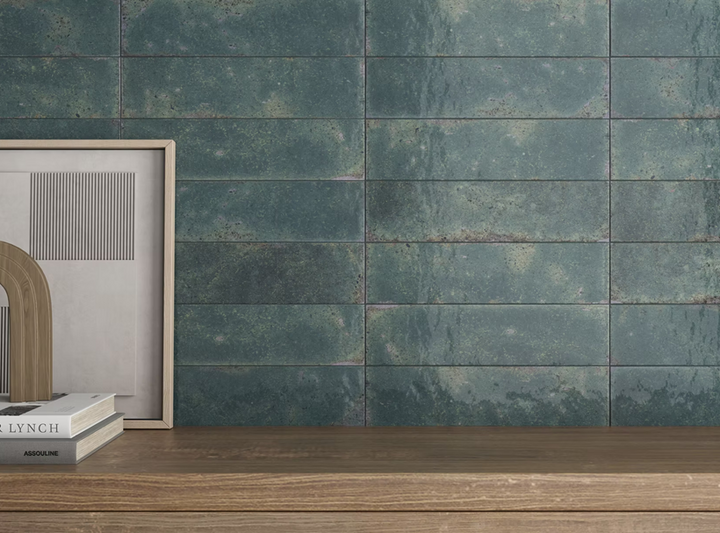 Vibrant Spanish Porcelain Subway Tiles 70x280mm