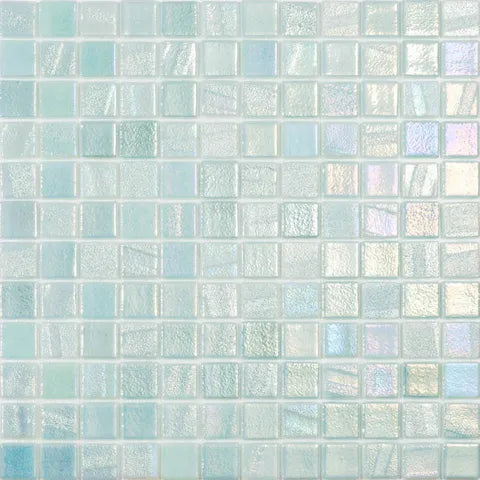 Vidrepur Fusion Light Green 25mm Spanish Pool Mosaic