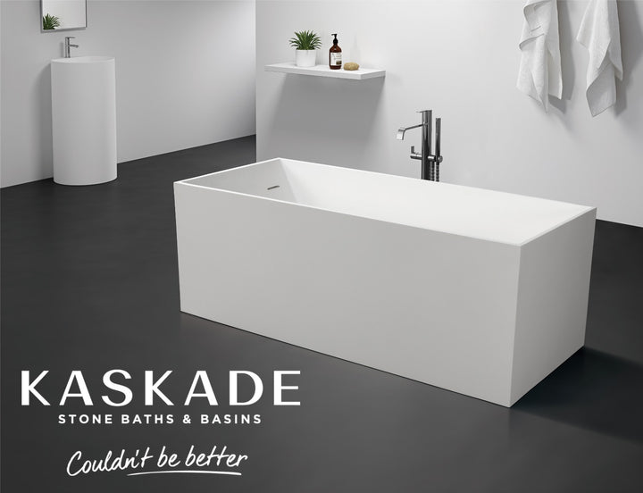 Kaskade Sandy VX23 1700 Freestanding Stone Bath with Overflow