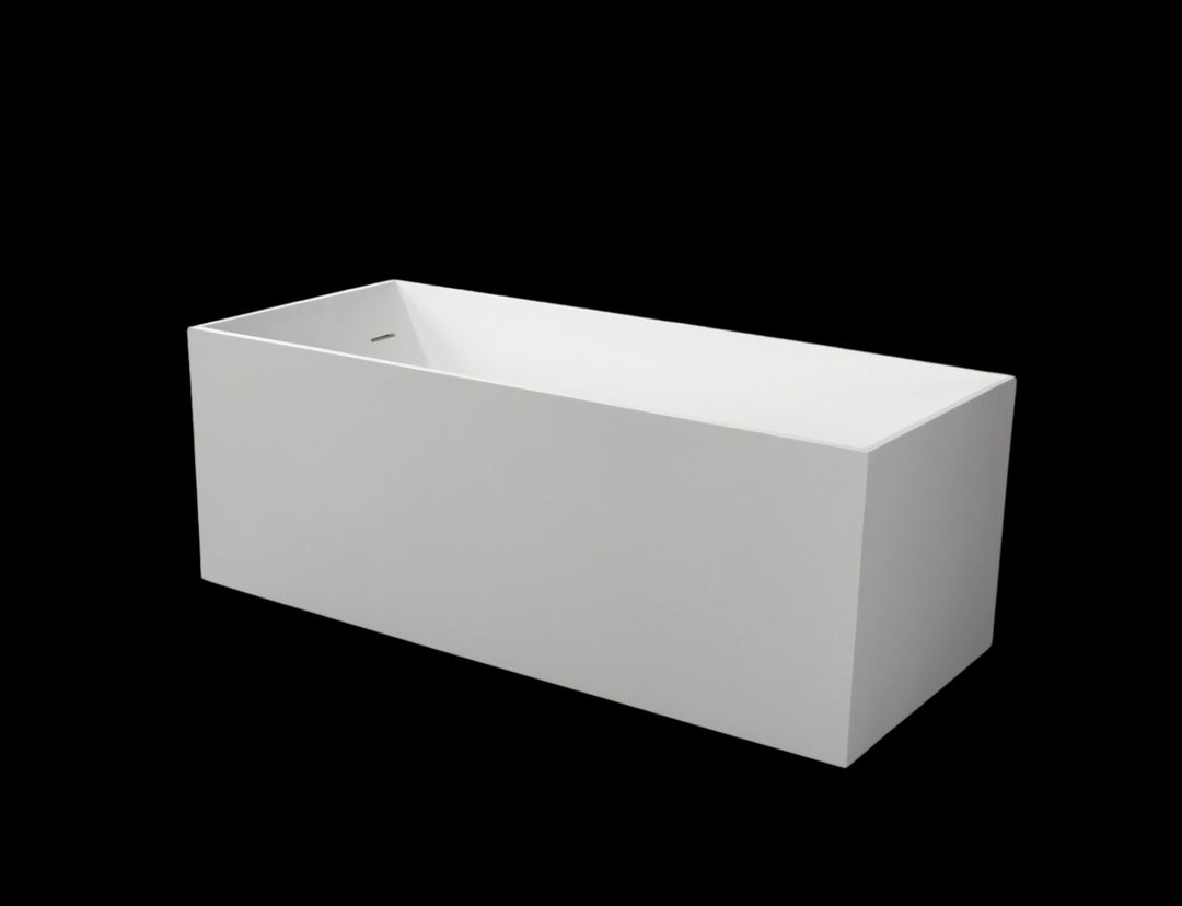 Kaskade Sandy VX23 1700 Freestanding Stone Bath with Overflow