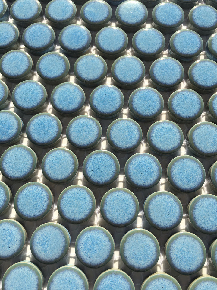 The Vintage Penny Round Mosaic Tile Collection