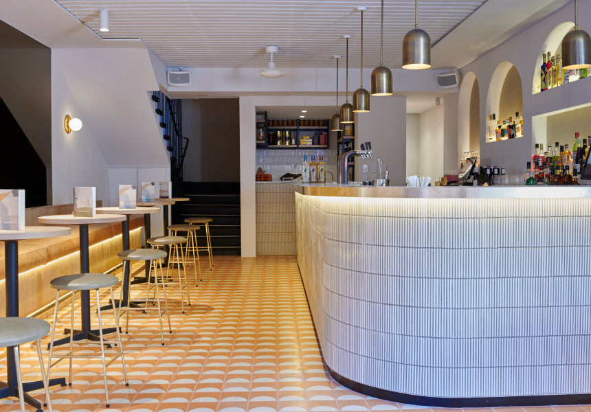 Twix White Matt Finger Mosaic