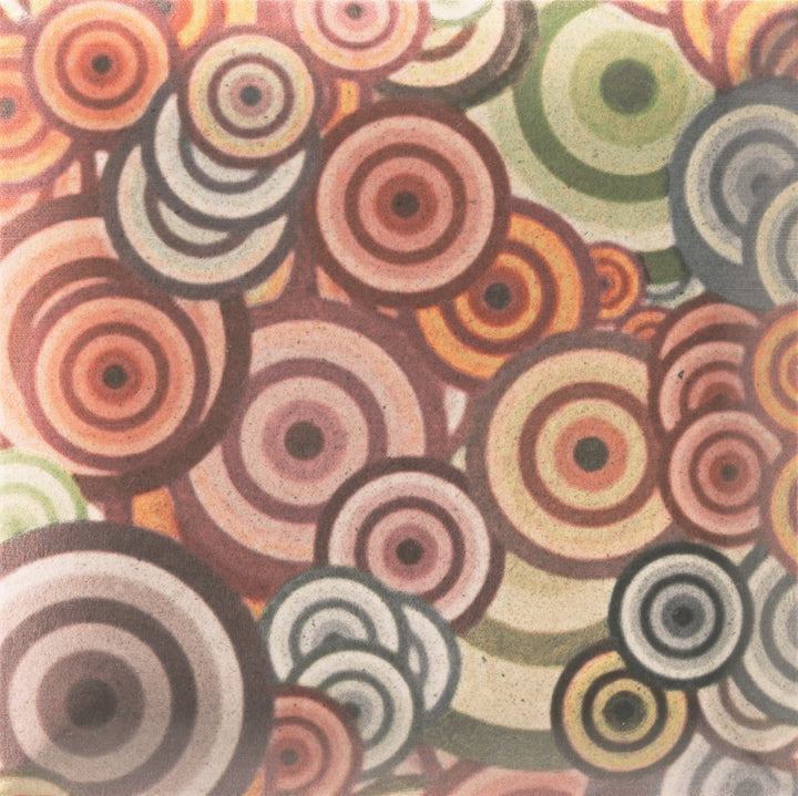 York Multi Colour Mix Decor Matt Tile 150x150mm