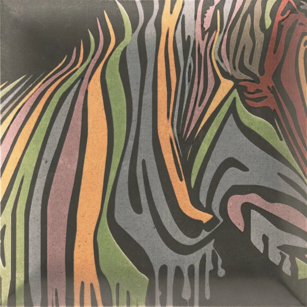 York Multi Colour Mix Decor Matt Tile 150x150mm