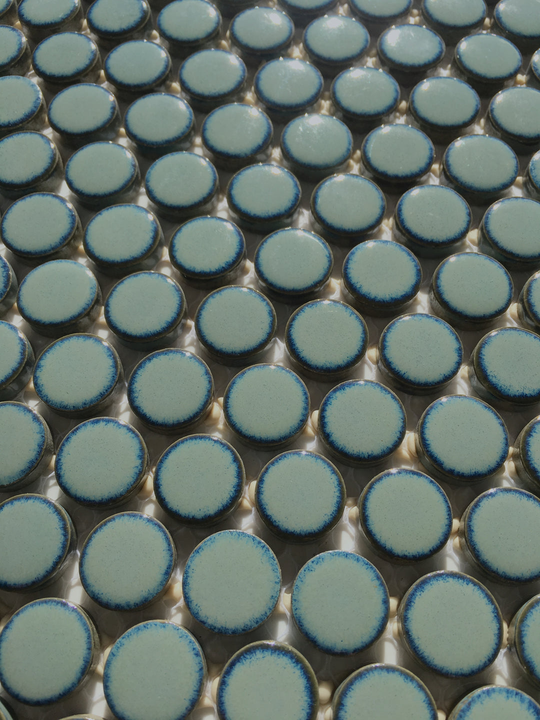 The Vintage Penny Round Mosaic Tile Collection