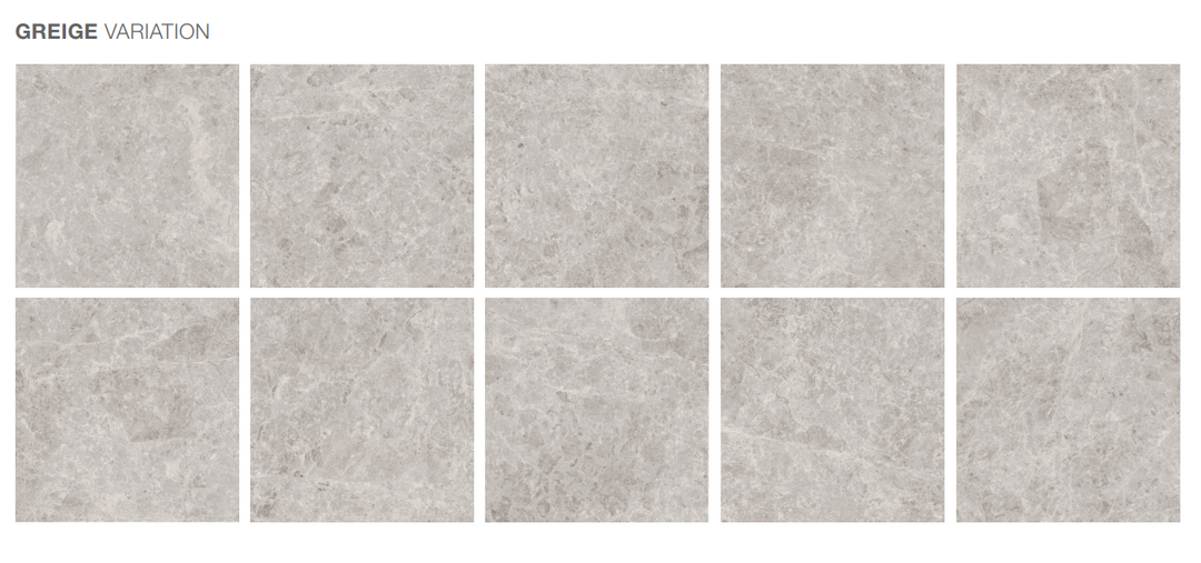 Arlo Series Greige Stone Look Porcelain Tiles