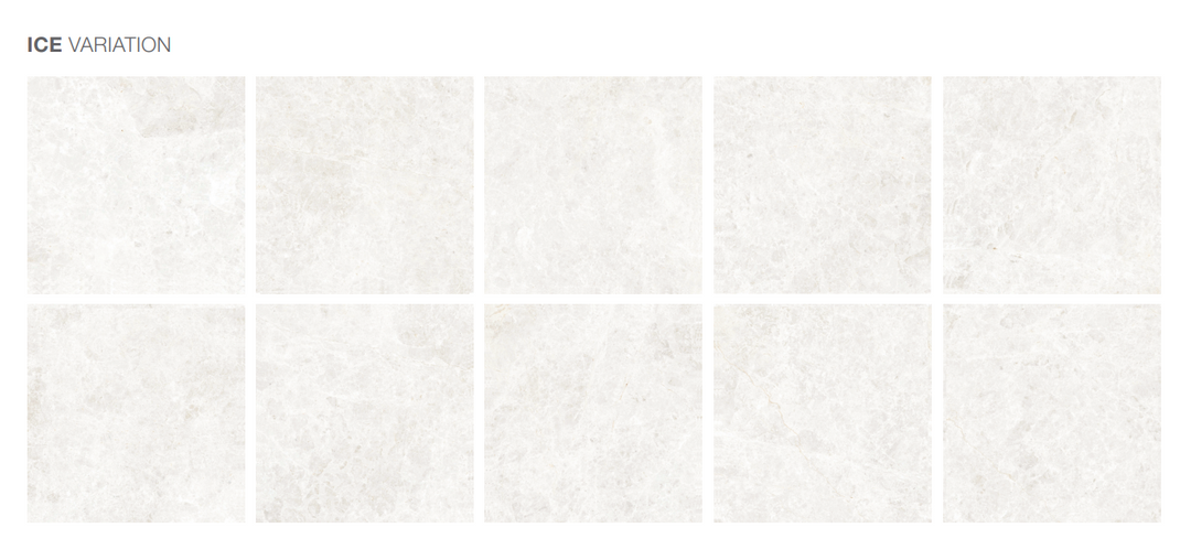 Arlo Series Ice Stone Look Porcelain Tiles