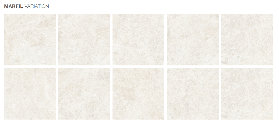 Arlo Series Marfil Stone Look Porcelain Tiles