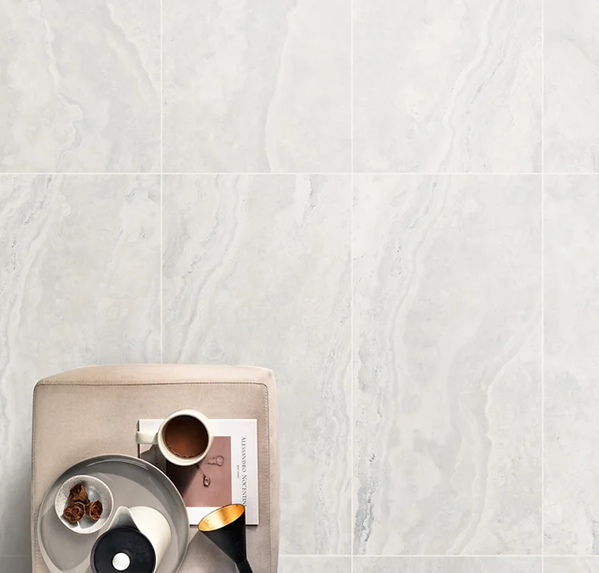 Ascoli Bianco Porcelain Stone Look Tile