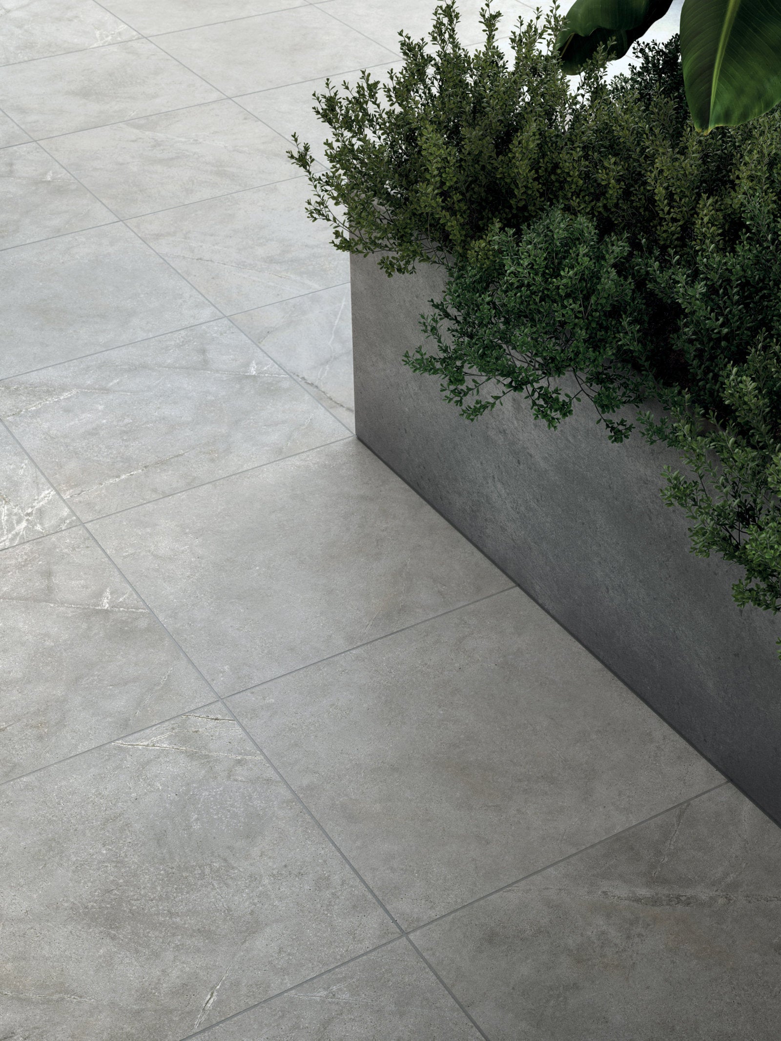 Hero banner showing premium Italian porcelain slabs installed in modern interiors