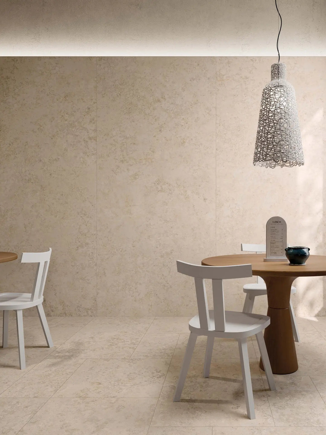 The Poetry Porcelain Limestone Tile Collection
