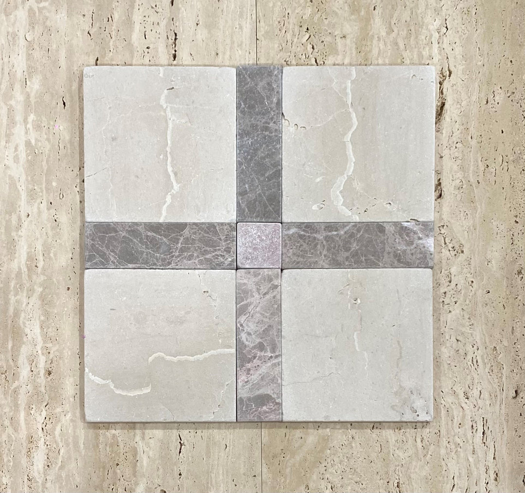 Botticino Tumbled Square