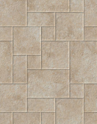 Cantal Beige Italian Made Intrernal/External French Pattern Matt Porcelain Tiles