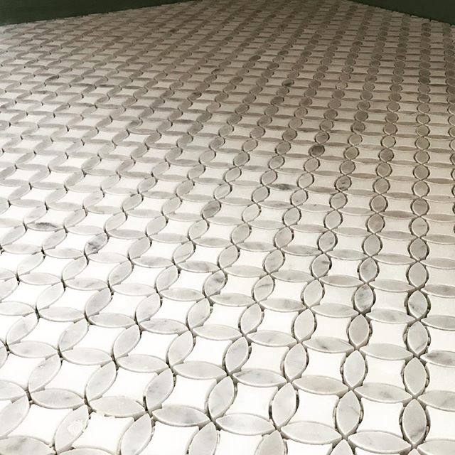 Ottawa Carrara and Thassos Mosaic