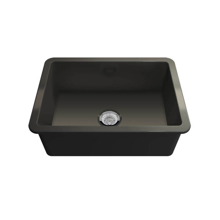 Turner Hastings Cuisine Inset/Undermount Fine Fireclay Matte Black Sink