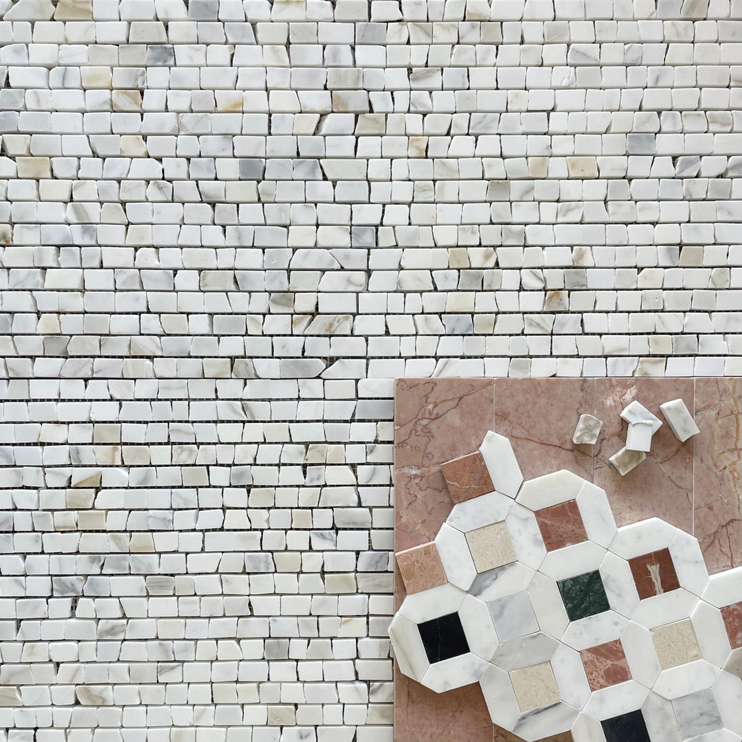 Domenico Calacatta Oro Mosaic Honed