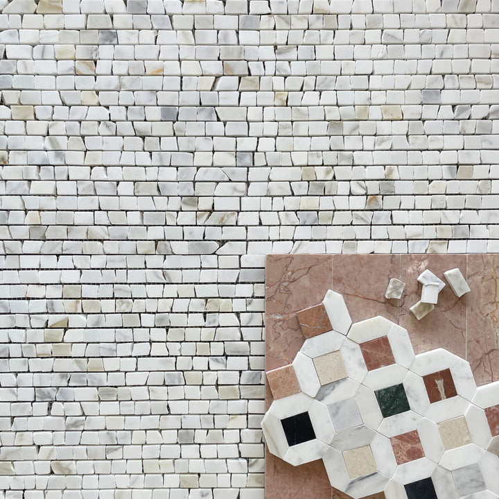 Domenico Calacatta Oro Mosaic Honed